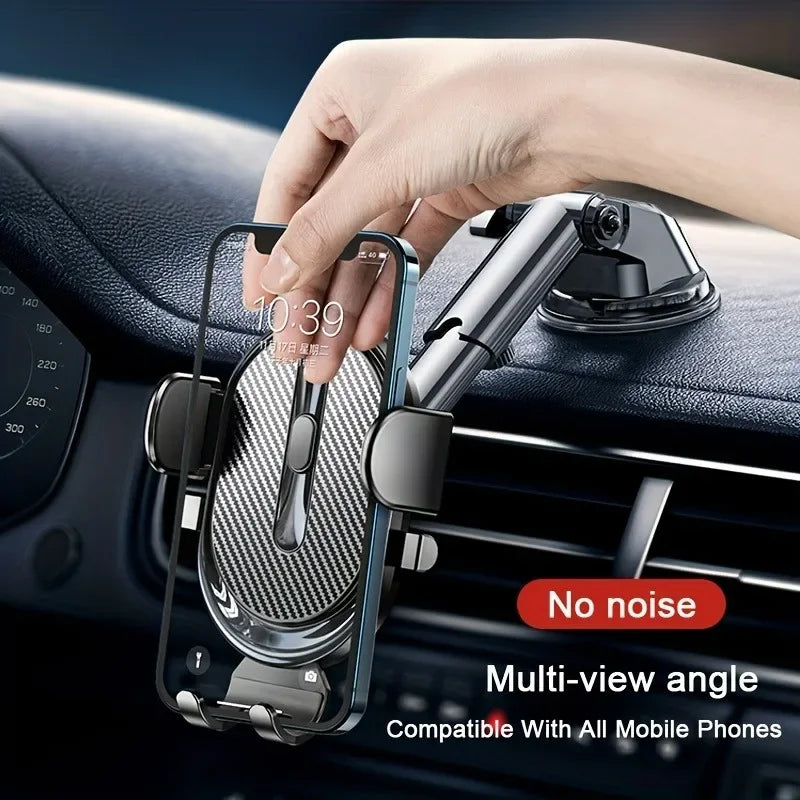 Universal Dashboard Car Phone Holder Multi-Functional 360 Rotating GPS Navigation Air Vent Mount Sucker Bracket Car Phone Mount
