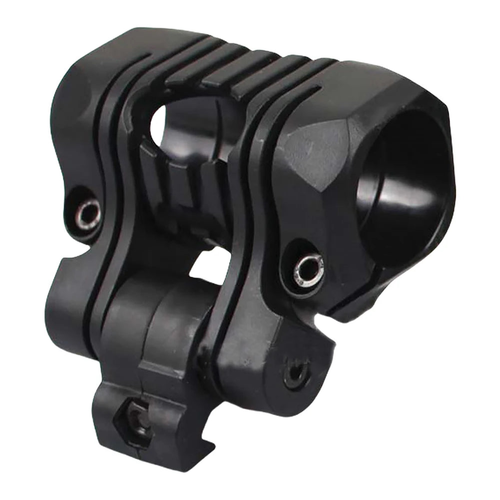BOOIU Tactical Helmet Flashlight Holder 25mm Multi-Angle Led Flashlight Clip Fast Helmet Accessories Mount Side Rail With Wrench
