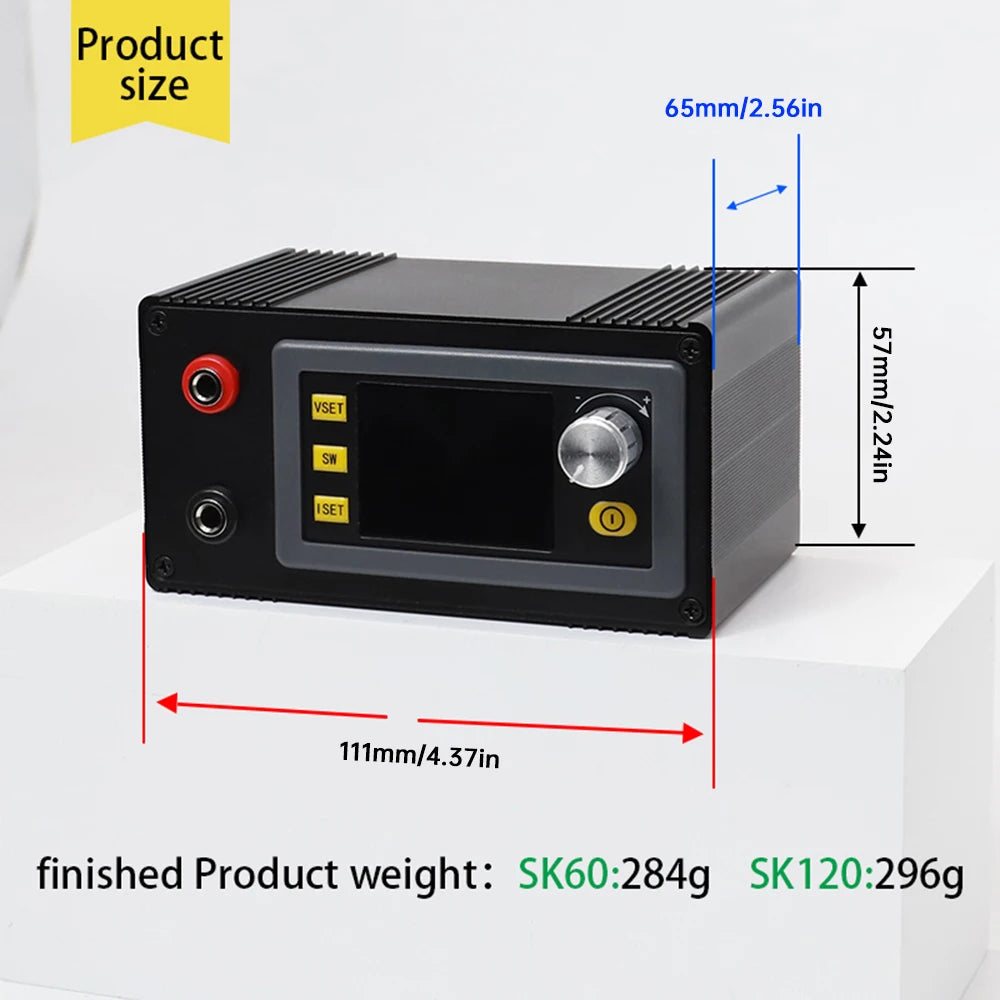 SK60 SK120 DC Buck Boost Converter CNC Adjustable Regulated Laboratory Power Supply Constant Voltage Current Solar Charge Modul