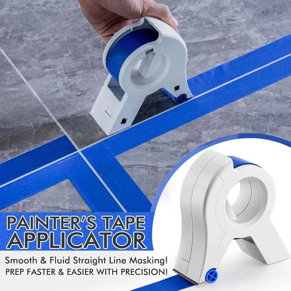 Painter Masking Tape Applicator Machine Tape to Repair and Beautify Cracks in Tiles Adhesive Tape with Tape Cutting Tool