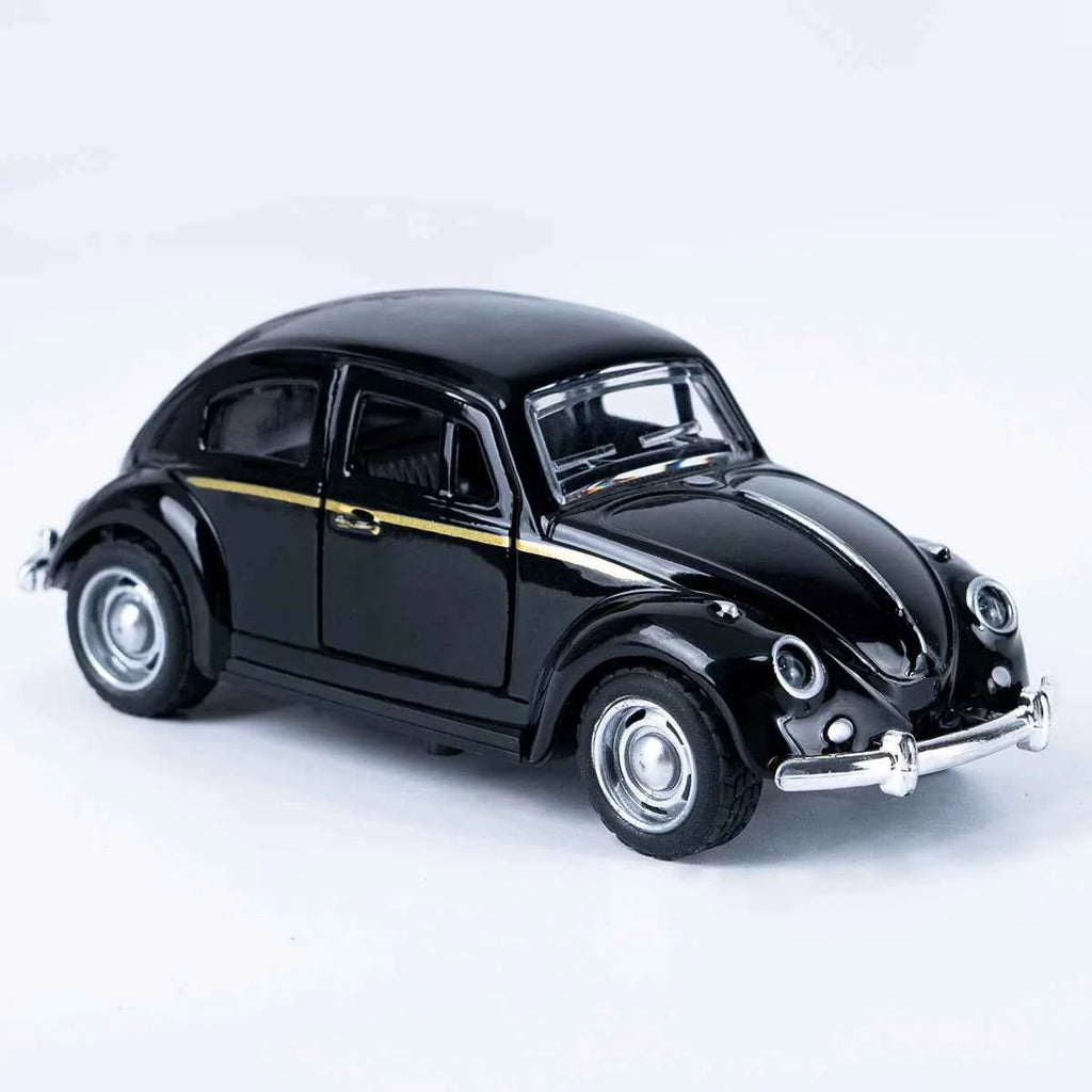 Classic 1: 36 Turn Alloy Double Door Retro Beetle Cars Model Boys' And Children's Birthday Toys Gifts Mini Vehicle Ornaments