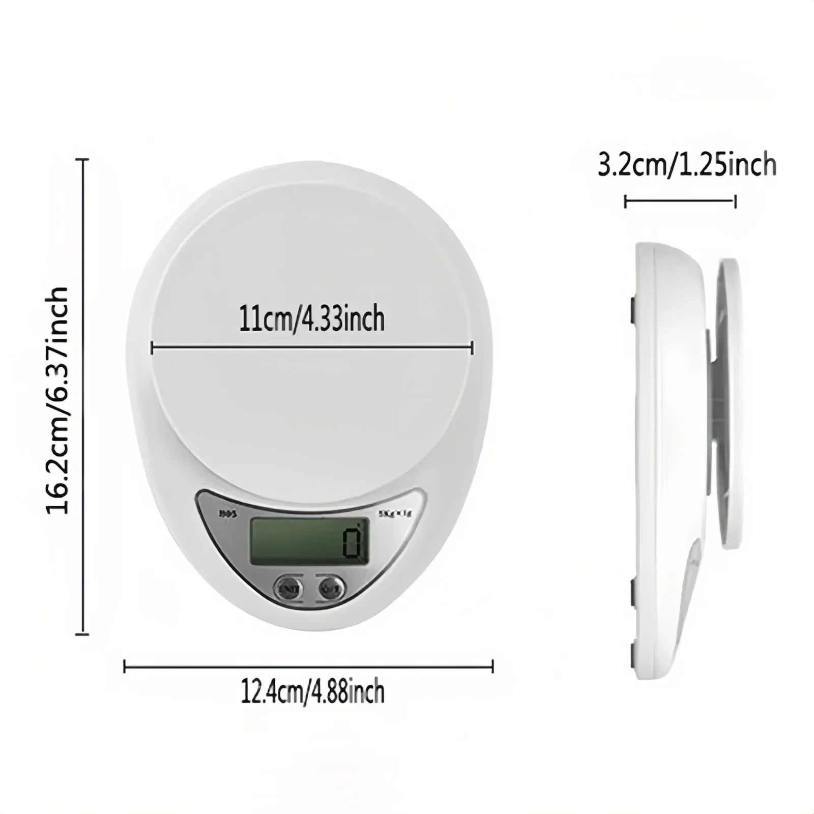 5kg/1g Electronic Scales Portable Digital LED Display Food Balance Measuring Weight Scale Kitchen Baking Scale Kitchen Tools