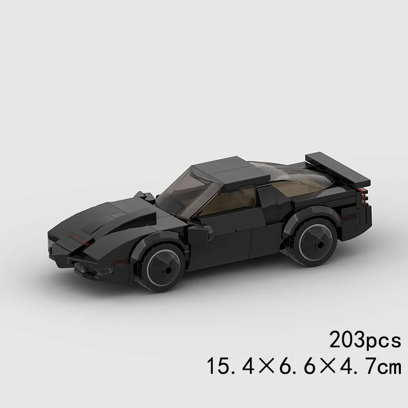 MOC Car Speed RX7 AE86 Chiron R8 Creative Racing Vehicle Model Building Block Super Race brick City Rally Sport Toy Technical