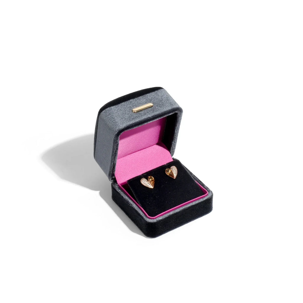 High Grade Retro Velvet Jewelry Organizer Box Ring Earrings Bracelet Necklace Storage Gift Jewelry Packaging Case