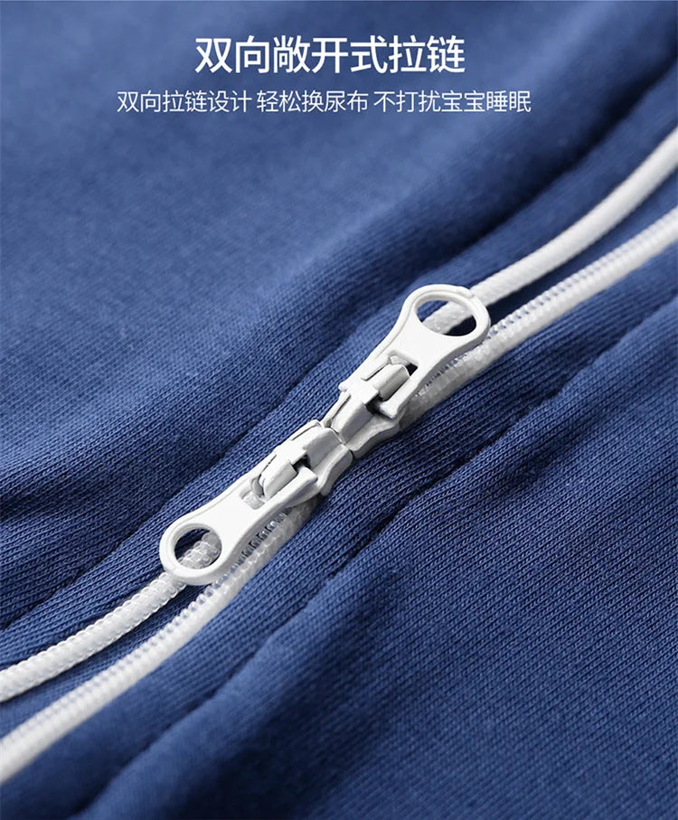 Insular Newborn Baby Girl Boy Anti-Startle Sleeping Bag Cotton Baby Wrap Receiving Swaddling Blanket Infant Sleepsacks