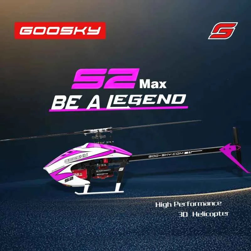 In Stock GOOSKY S2 Max LEGEND 6CH 3D Helicopter