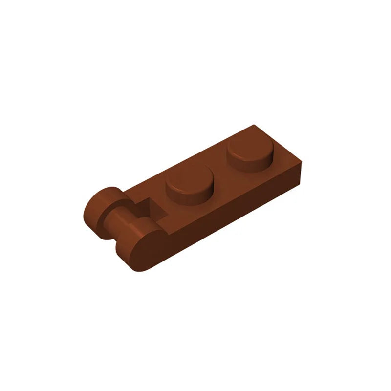 MOC 10PCS 60478 Modified 1x2 With Bar Handle Building Blocks Kit Plate Bricks Particle Puzzle DIY Toy Children Birthday Kid Gift