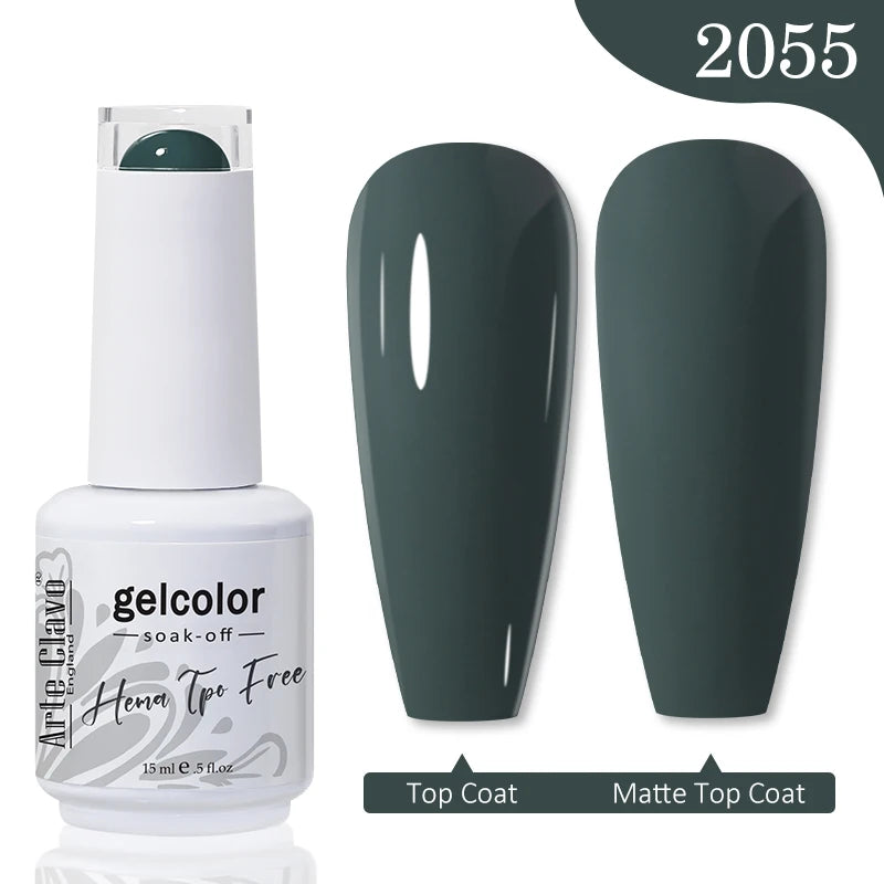 Arte Clavo TPO HEMA FREE Top Quality Discount Price 131 Colors Nail Gel Polish New Formula Nail Gel 15ml Bottle UV Gel Varnish