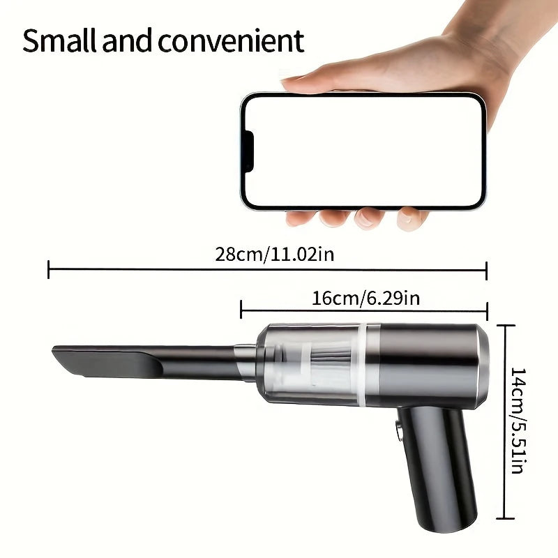 New Wireless 690000Pa Car Vacuum Portabale Cleaner Cordless Handheld Vacuum High-power Vacuum Cleaner For Home Office Car 2026