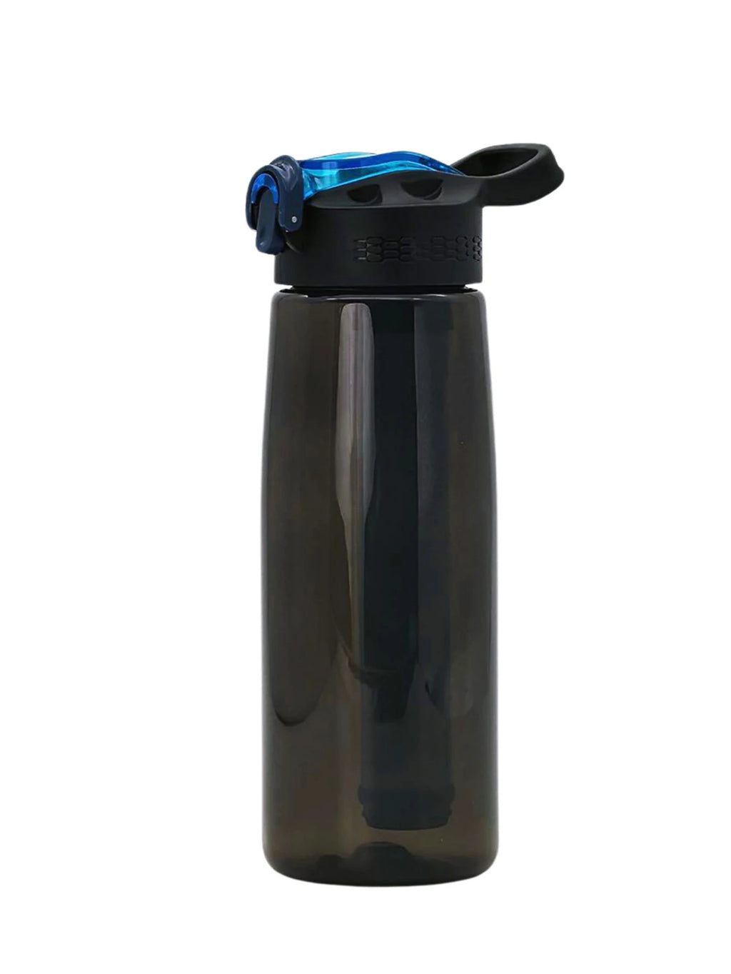 1pcs Water Filter Water Bottle, Lockable Cap, Free Water Purifying Bottle for Travel, Hiking, Camping Water Purification Straw,