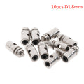 10Pcs RC Airplane Boat Pushrod Linkage Stopper Servo Connectors Adjustable Diameter Helicopter 2.1mm/1.8mm/1.3mm RC Boat