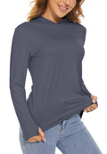 TACVASEN Summer UV/Sun Protection Outdoor Hooded T-shirt Women's Hoodie Shirt UPF 50+ Long Sleeve Fishing Hiking Athletic Shirts