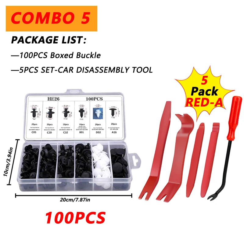 iLMH Car Hand Tool Set Car Disassembly Tool Kit Stereo Repair DVD Repair Tool Dashboard Removal Tool Interior Plastic Trim Panel