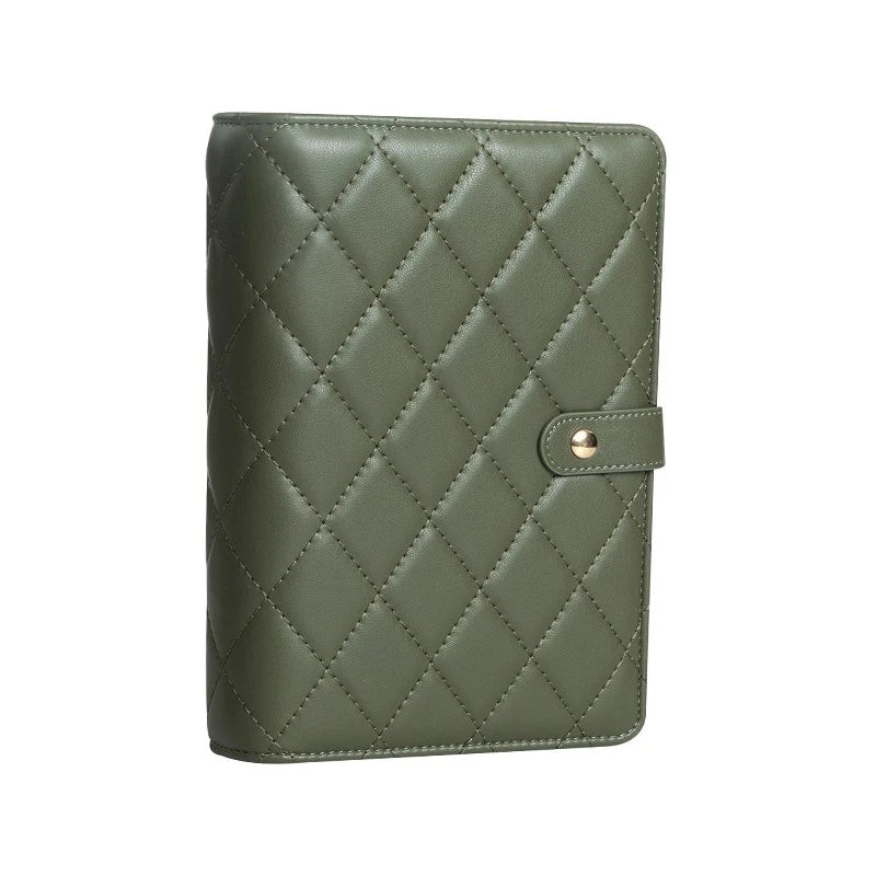Waffle Pattern Jewelry Organizer PU Leather Anti Tarnish Storage Pouch with Multiple Compartments for Travel