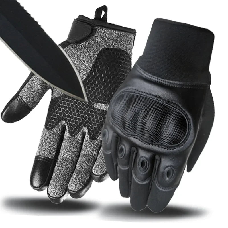 Level 5 Anti-cut and Anti-stabbing Tactical Gloves Army Fans Outdoor All Refers To Male Special Forces Combat Selfdefense Riding