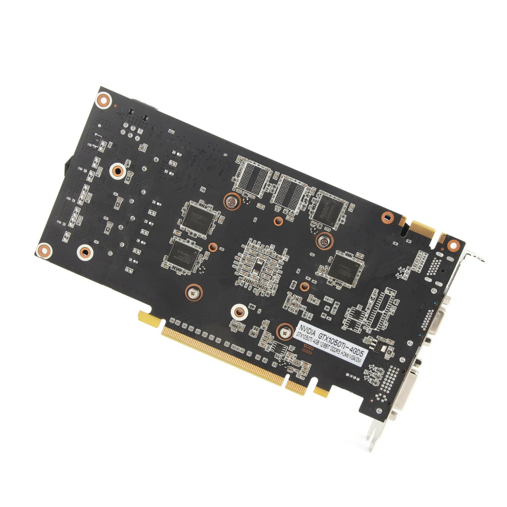 4G Gaming Memory Card GTX1050TI Graphics Card GTX1050TI Graphics Card with Cooling Dual Fans Desktop PC HD 4G Gaming Memory Card