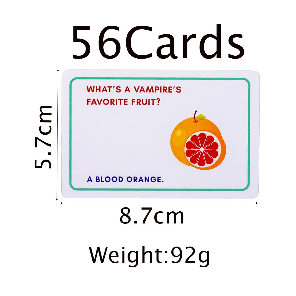 Kids Joke Cards 100pcs - Fun Lunchbox Notes With Puns Riddles Conversation Starters For Family Car Rides Road Trip Board Game