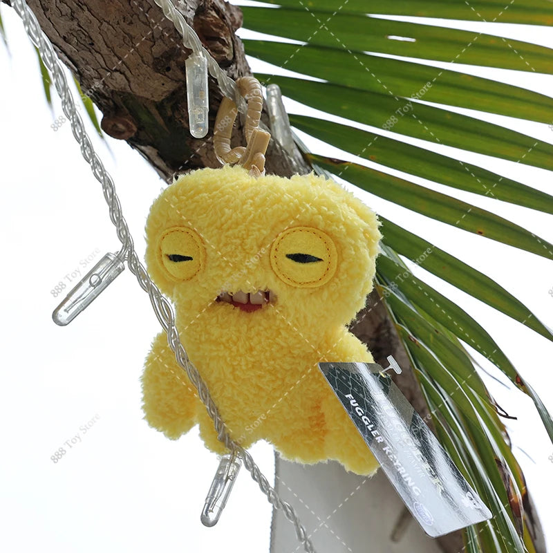Original Fuggler Plush Keychain Ugly Monster Screech Munch Rabid Rabbit Wide Eyed Weirdo Annoyed Alien Stuffed Peluche Toys