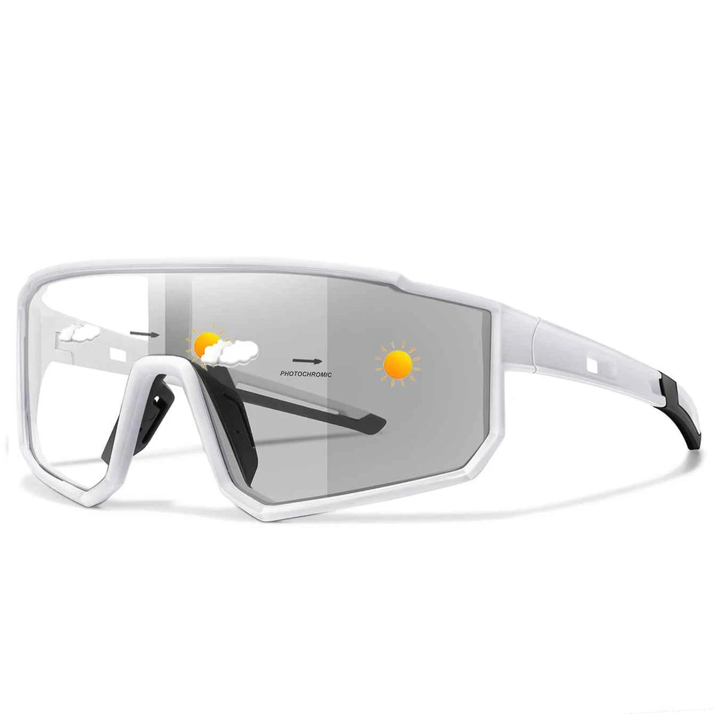Fashion Brand Men Women Bicycle Photochromic Eyewear MTB Bike Fishing Running Cycling Sports Sunlasses Comfortable Goggles