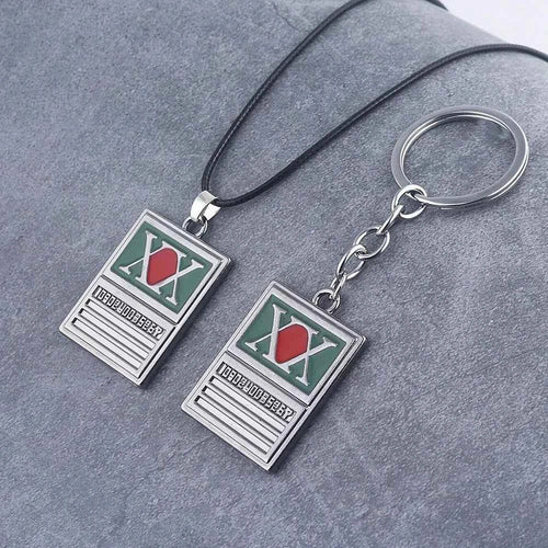 Anime Hunter x Hunter Keychain GON FREECSS License Pendant Key Chain for Women Men Car Keyring Jewelry Accessories