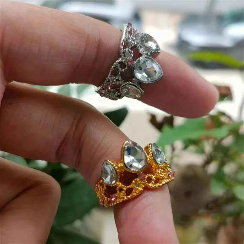 Game Dark Moon Ring Spectral Steed Whistle Ring Melina Summon Torrent Tool Adjustable Finger Rings for Women Men Jewelry