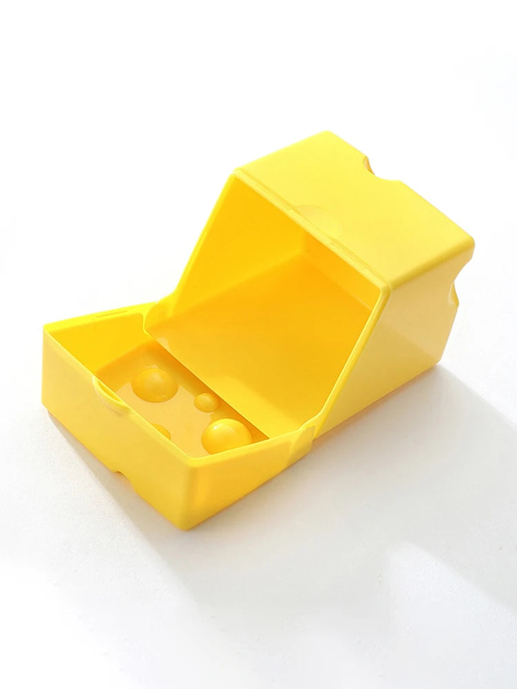 Clamshell Cheese Box, Household Kitchen Crisper, Butter, Cheese, Cheese Packaging Storage Box, Refrigerator Food Crisper Box