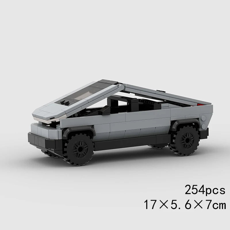 MOC Car Speed RX7 AE86 Chiron R8 Creative Racing Vehicle Model Building Block Super Race brick City Rally Sport Toy Technical