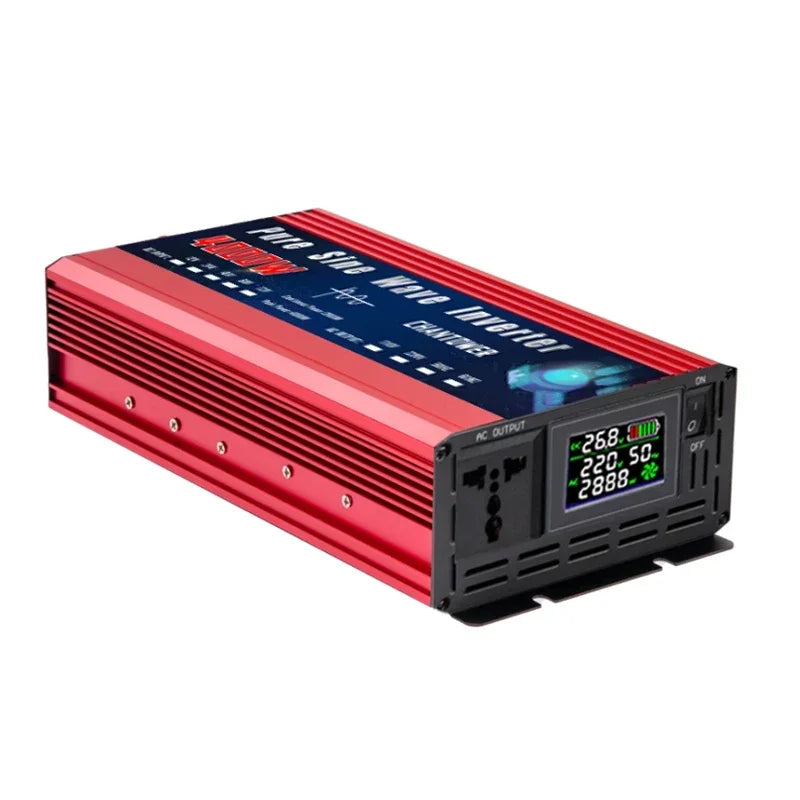 Pure Sine Wave Inverter 12V 220V 1000W-5000W DC 12v To AC 220v Power Supply Converter Car Solar Inverter