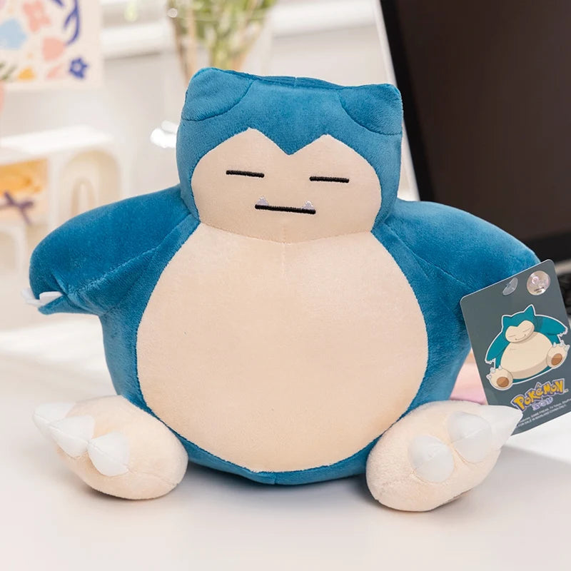 Genuine Pokemon Pikachu Stuffed Doll Cute Cartoon Anime Series Gengar  Eevee Stuffed Doll Kawaii Toys Hobbies Kids Birthday Gift