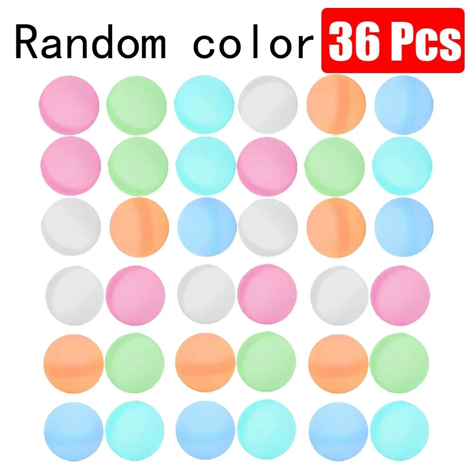 Reusable Water Balloons Toys Quick Fill Sealing Water Bomb for Summer Games Adults Outdoor Activities Toy Gifts