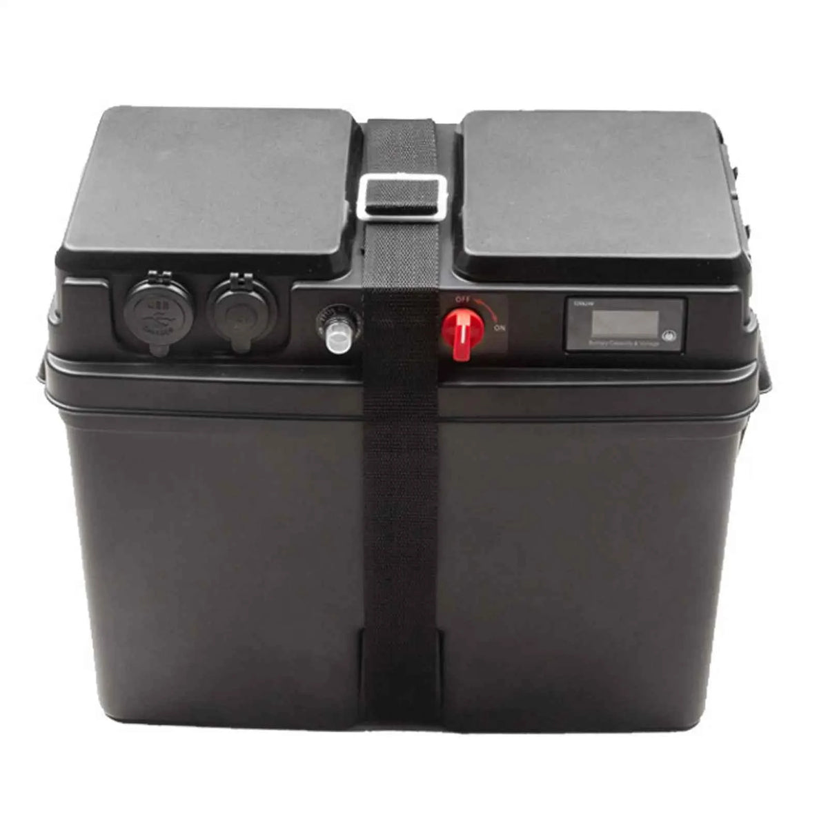 Outdoor RV Battery Box Power Center for Boats & Cars