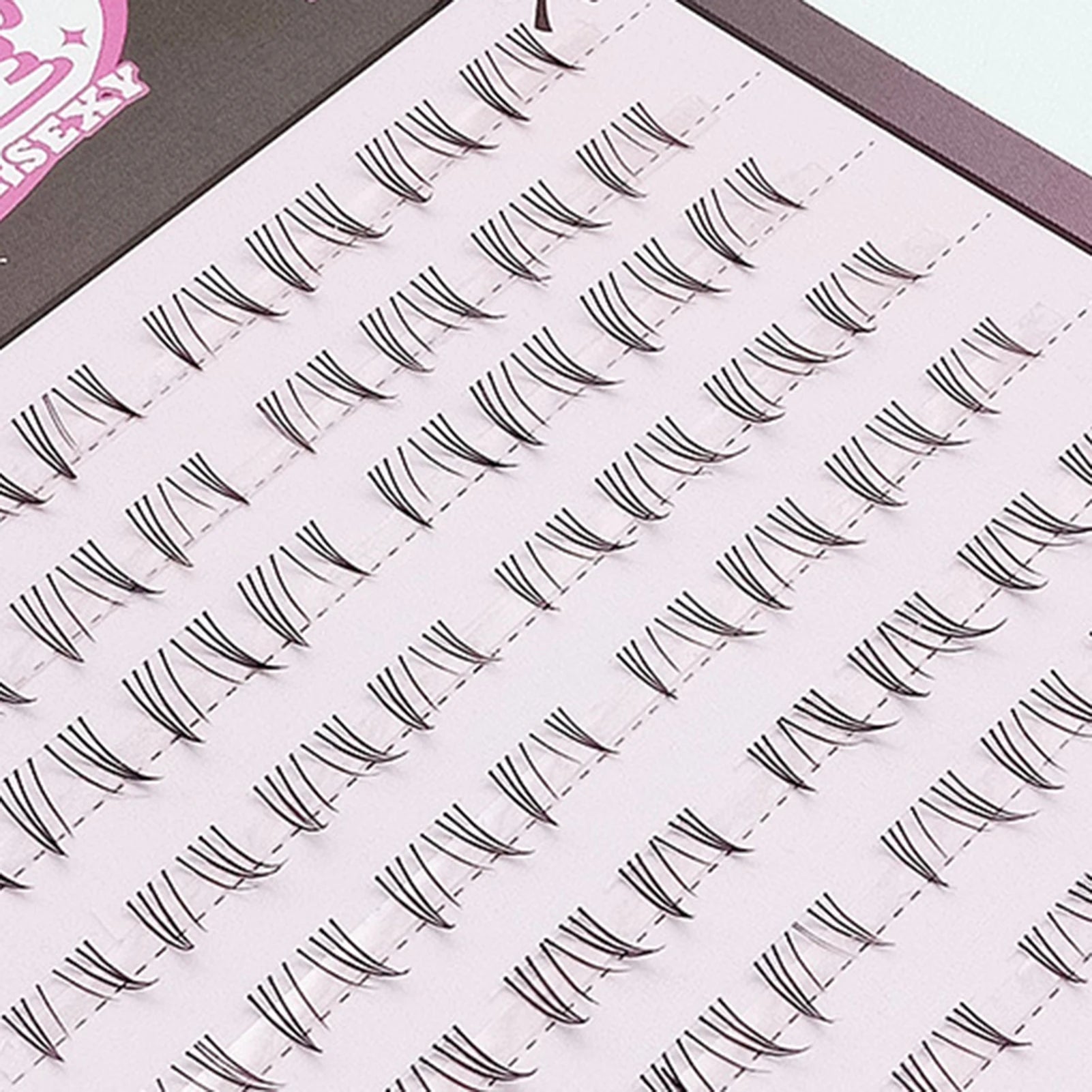 6-7mm ACE Dense Cat Korean Lower Eyelashes Air Fairy Fake Eyelash Segmented Natural Under Lashes Extension Manga Eye Makeup Tool