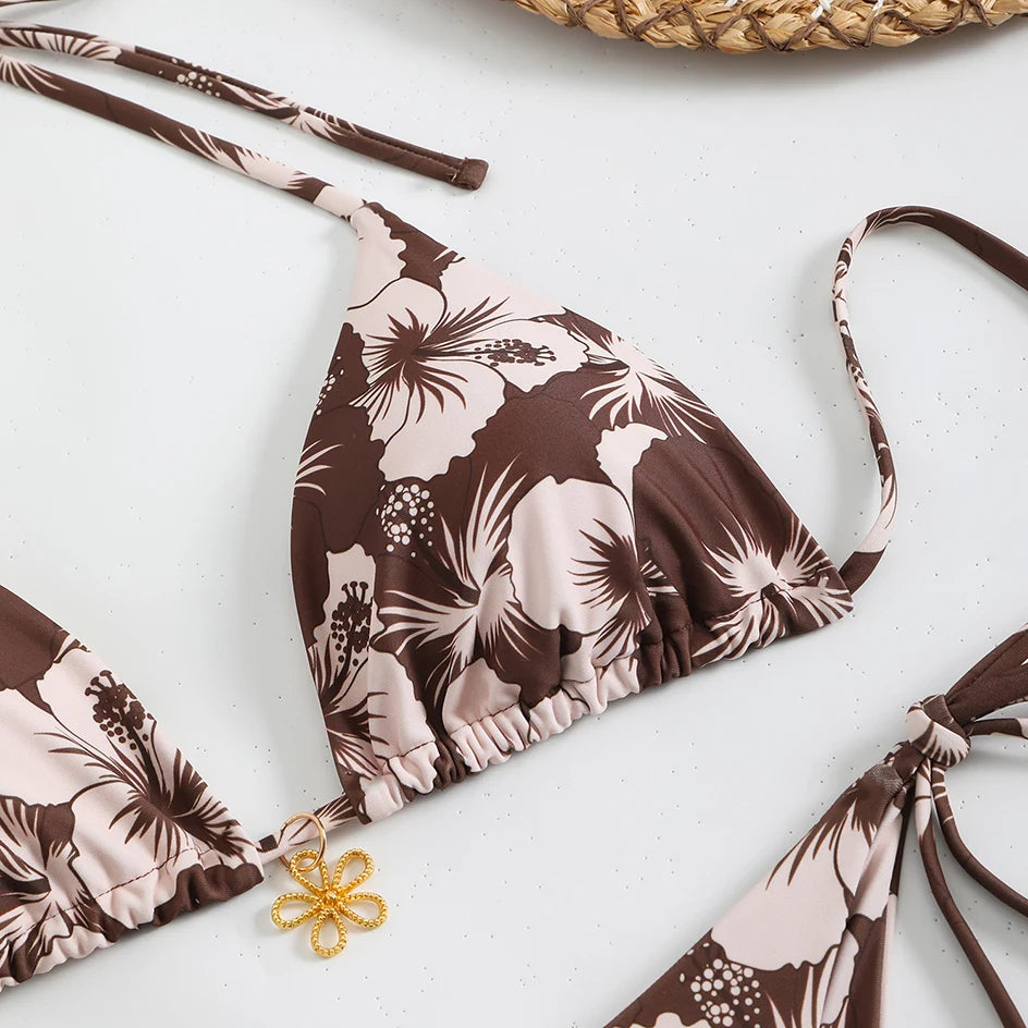 Sexy Micro Bikini Women's Swimsuit 2026 Trend Female Swimwear Two-piece Thong Bikinis Sets Beach Wear Swimming for Bathing Suit