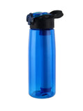 1pcs Water Filter Water Bottle, Lockable Cap, Free Water Purifying Bottle for Travel, Hiking, Camping Water Purification Straw,