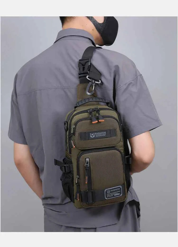 Fashion Men's Waist Packs Chest Bag High Quality Oxford Crossbody Bags For Men Fashion Casual Men Bag Handbag Male Chest Pack
