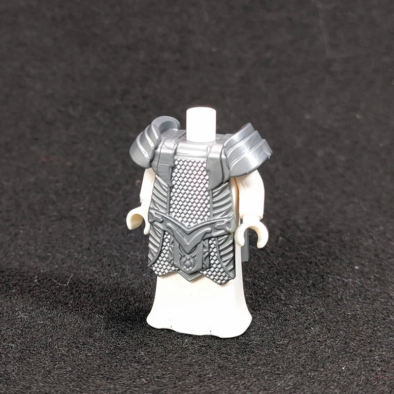10PCS/SET Middle Ages Knights Elf  MOC  Shield Sword  Spear  For 4cm Mini Dolls  Building Blocks Brick Toys For Kid
