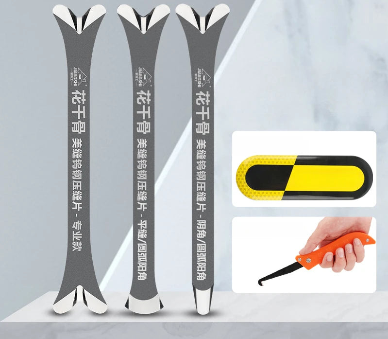 Tungsten Steel Beautiful Seam Stitching Tool Scraping Glue Tablet Pressing Ceramic Tile Beauty Suture Agent Construction Tools