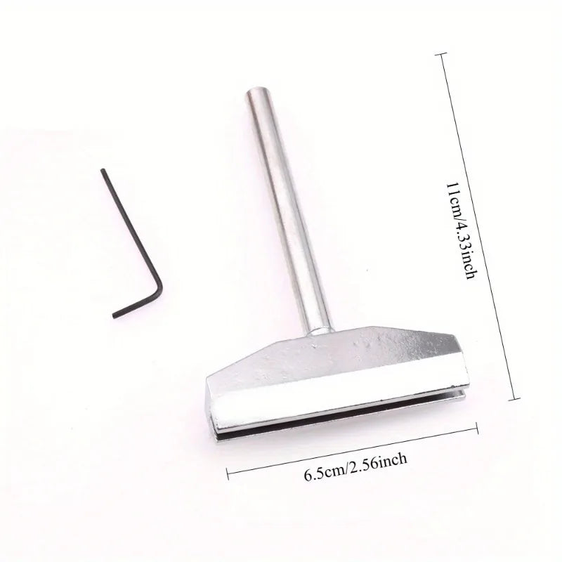 1 PC Guitar Bass Fretting Tool Fingerboard Fretboard Press Tool with Wooden Blocks and Mini Wrench Luthier Tools Accessories Kit