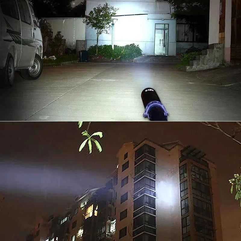 Multi-Function Self Defense Baseball Bat LED Flashlight - High Hardness Emergency Break Window Stick