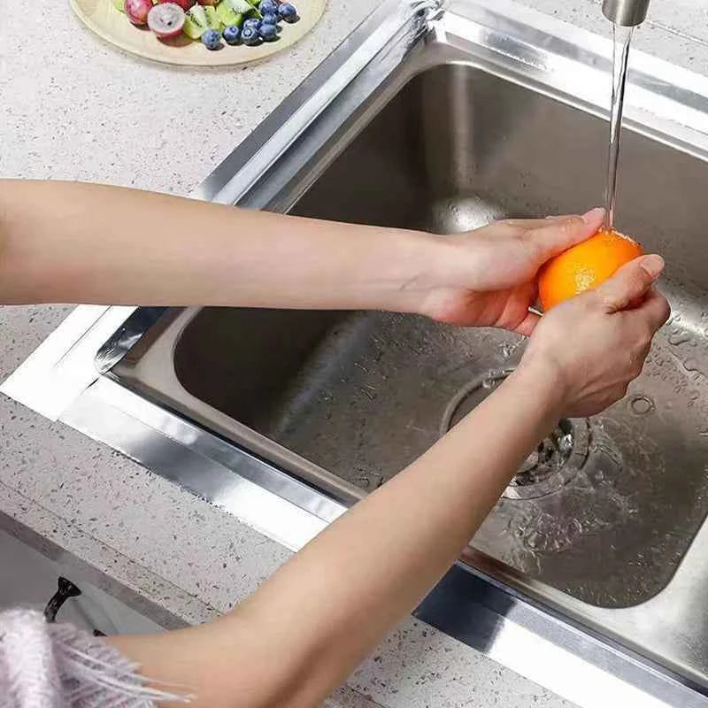 High Temperature Resistance Aluminum Foil Tape Kitchen Pipe Repair Tape Adhesive Sealing Foil Heat Insulation Leak Proof  2030