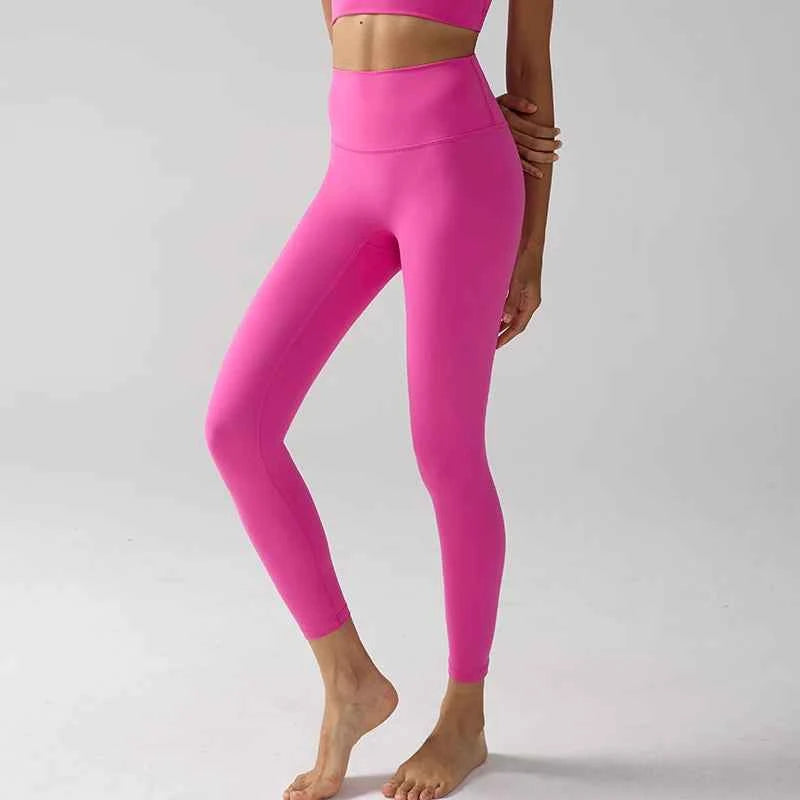 High Waist Naked Feeling Leggings Women Fitness Running Yoga Leggings Pants Energy Gym Tight Leggings Casual Workout Leggings