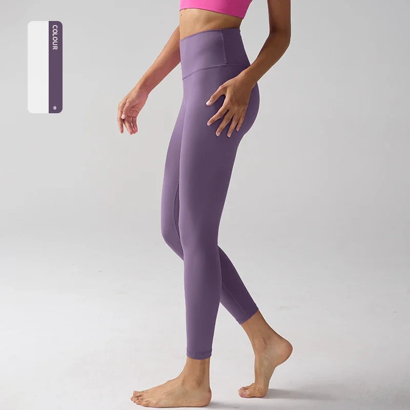 High Waist Naked Feeling Leggings Women Fitness Running Yoga Leggings Pants Energy Gym Tight Leggings Casual Workout Leggings
