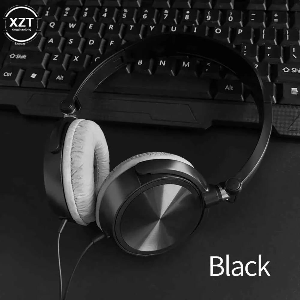 Wired Over-Ear Headphones With Mic – Stereo HD Sound