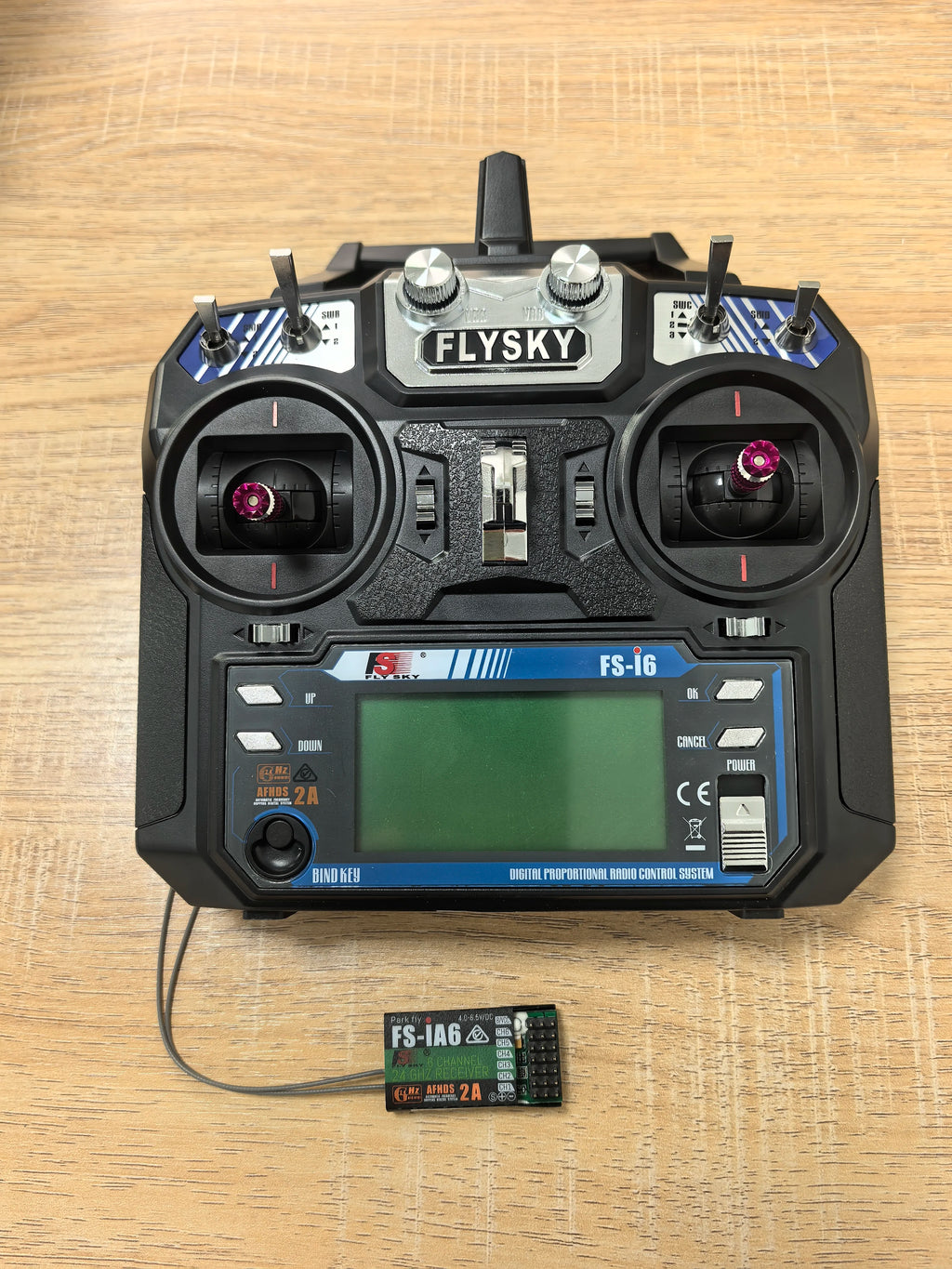 Flysky FS-i6 FS I6 2.4G 6ch RC Transmitter Controller FS-iA6 / FS-iA6B Receiver For RC Helicopter Plane Quadcopter Glider