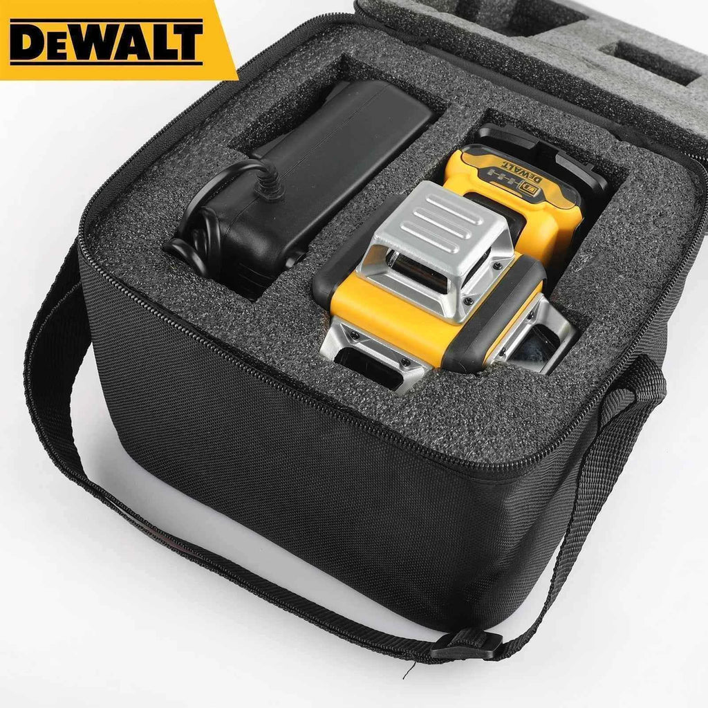 Dewalt DW089LG 12-Line Green Beam Laser Level - 360° 3-Side Coverage, 12V Li-Ion, Jobsite Ready for Any Task