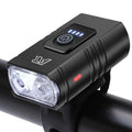 Bicycle Light T6 LED Bike Front Lamp 6 Modes Cycling Lantern Type-C Rechargeable MTB Bike Headlight Flashlight for Night Riding