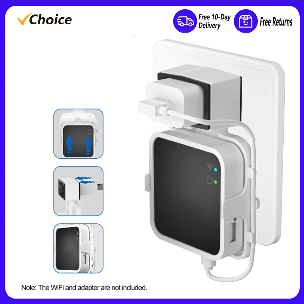 Bracket Home Security Camera Mount 1PCS Outlet Wall Mount for Blink Sync Module 2 Bracket for Blink Indoor Outdoor Camera