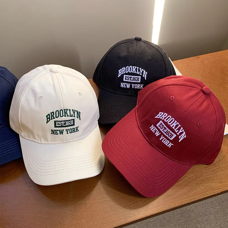Summer Baby Baseball Hat Letter Embroidery Kids Peaked Cap for Boy Girl Solid Color Children Adjustable Sun Hats Gorras 아기모자
