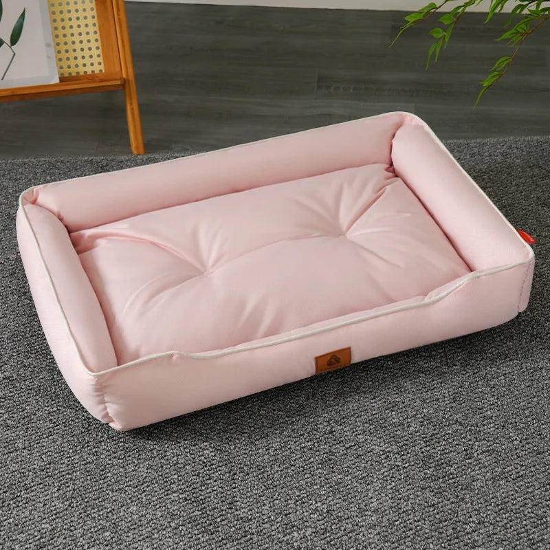 Pet Sofa Sleeping Bed Large Dog Bed House for Cats Big Space Dog Sofa Sleeping Mat Winter Warm Dog Cushion