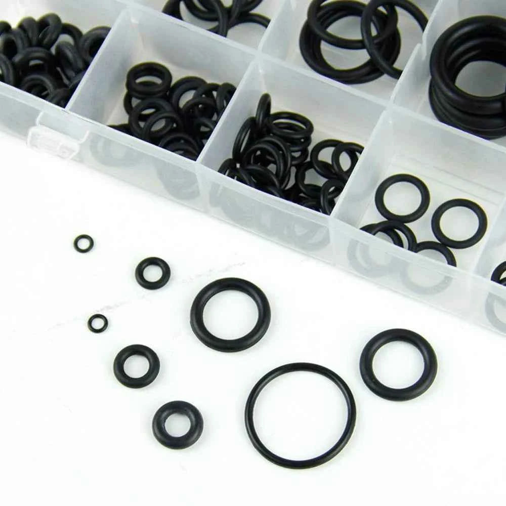 419/225PCS Set Universal O-Ring Assortment 32 Size Nitrile Rubber Ring Seal O Ring Gasket for Plumbing Automotive Faucet Repair